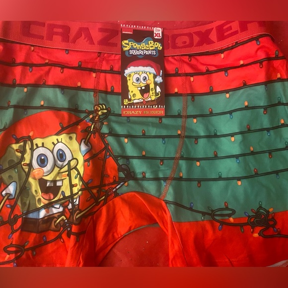 Sponge Bob Square Pants Boxers ( Mens XL) - Picture 1 of 2